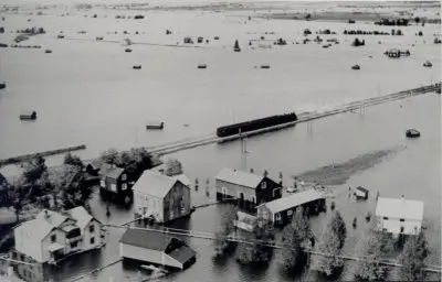 Spöland 1938, fotografi ur Västerbottens museums arkiv