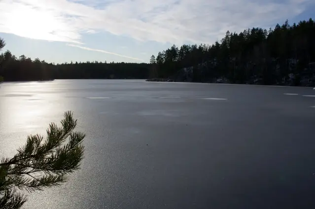 Is på Övre Glottern