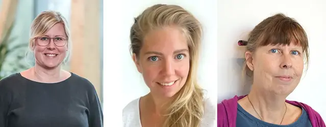 Karin Lundgren Kownacki, Frida Lager och Maria van Berlekom