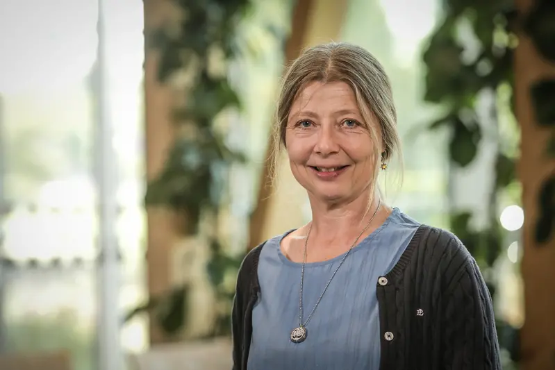 Porträtt på Helén Andersson.